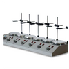 Multihead Magnetic Shating Serieser Series PH-6, 6-х голова постоянная температура с беспрепятственным контролем скорости, мощностью отопления 6 × 200 Вт, способность 100-1000 мл.