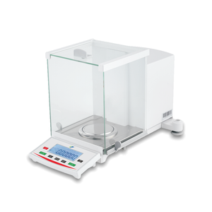 Аналитический баланс серии TC-SW | Высокая цифровая лабораторная шкала с чтением 0,01–0,1 мг, график стеклянного ветрового стекла и RS232