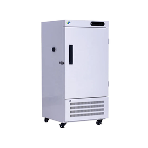 Вертикальная лабораторная морозилка от -5 ℃ до -60 ℃, прямое охлаждение, интерьер из нержавеющей стали, светодиодный дисплей микрокомпьютера, система тревоги, интерфейс USB Data Необязательно